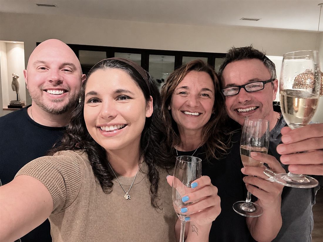 Royce, Paloma, Danilo, and Fabiana — the four pillars of 4 Pillars Group
